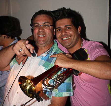 Dj ToSilva com Peter Trump